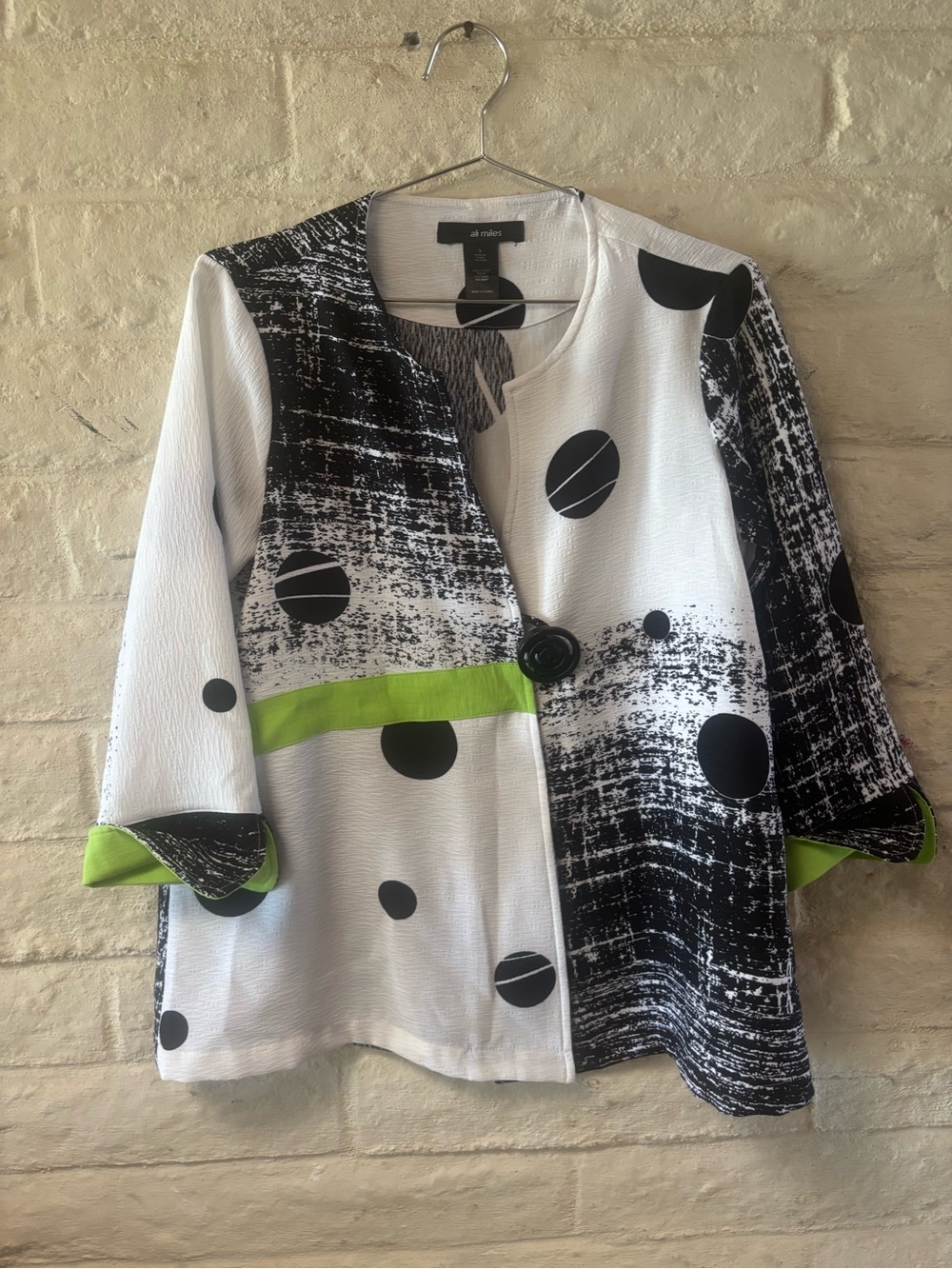 Ali Miles Vintage “Art to Wear” Jacket-Small